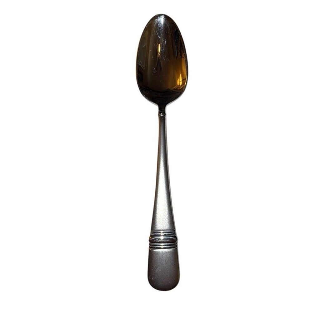Oneida Astragal 18/10 Frost Satin  Glossy Stainless Oval Place Soup Spoon 7" NOS